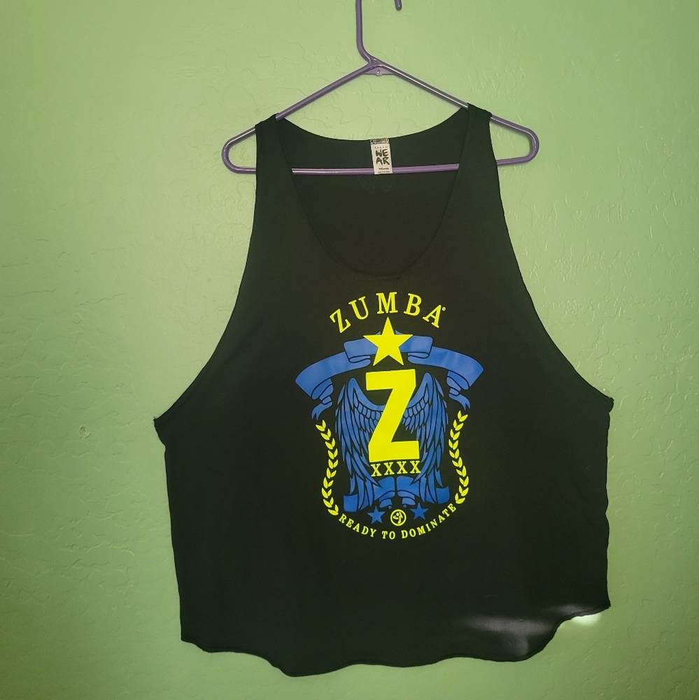 Zumba Racerback long length tank XXL